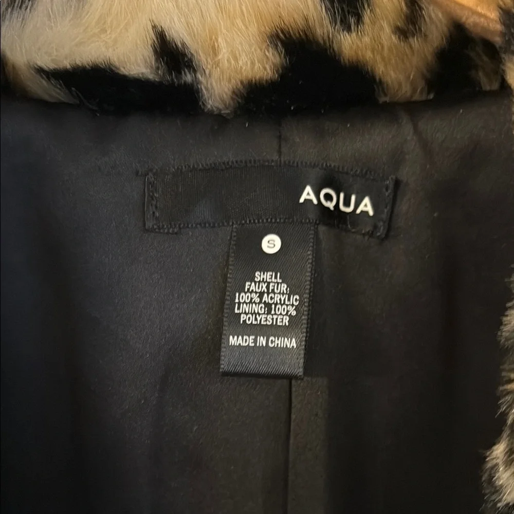 Leopard Print Faux Fur Jacket - Picture 3 of 4